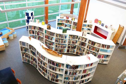 FortFrances_Library A view of our Fort Frances campus library from above