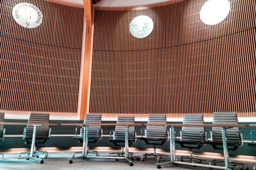 FortFrances_CircleRoom_A The seating area in the Circle Room at our Fort Frances campus.