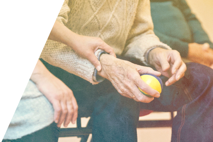 Real-life training exercise in the Personal Support Worker course